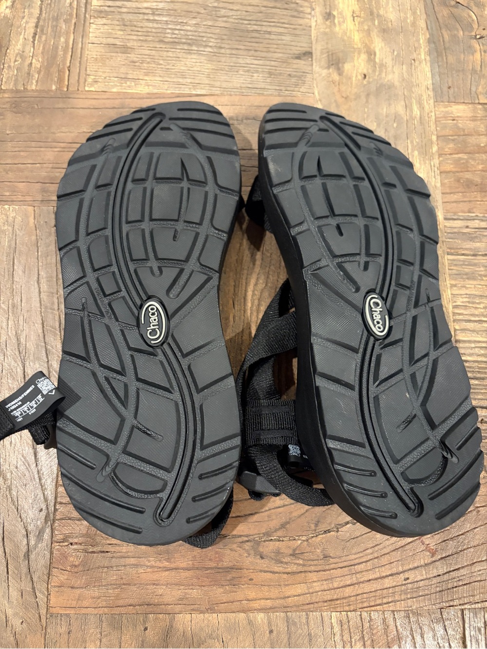 Chaco Women's Z/1 Classic Athletic Sport Sandals Black Size 7 - Picture 5 of 11